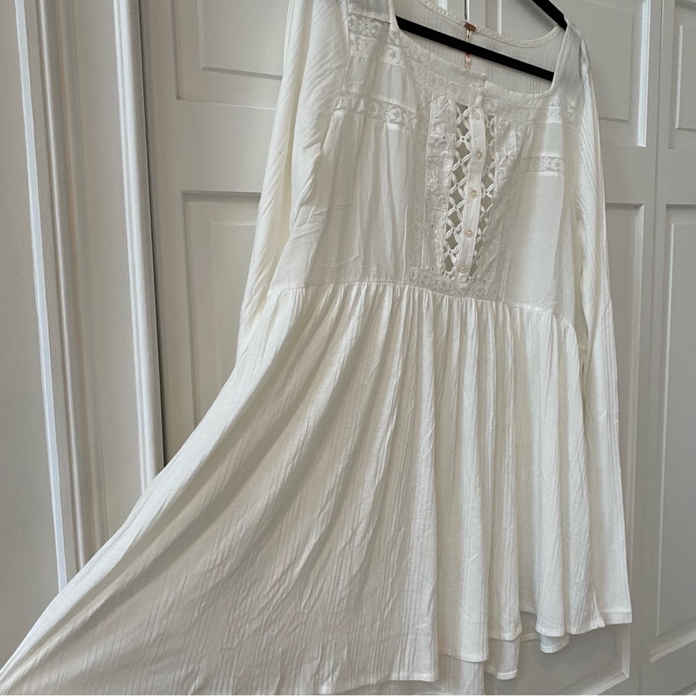 Free People Pretty Please Tunic Top - Picture 10 of 13
